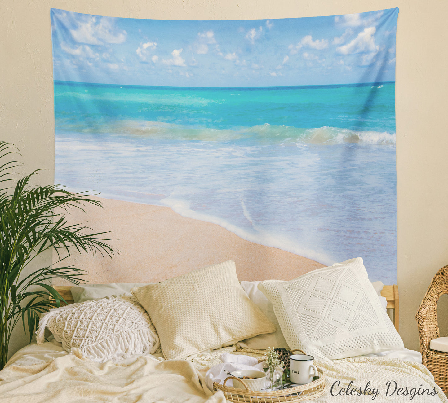 Beach Tapestry Ocean Tapestry Beach Tapestries Beachy Tapestries Beach Bum Tapestries Surfer Tapestries Ocean Art Ocean Decor Ocean Artwork