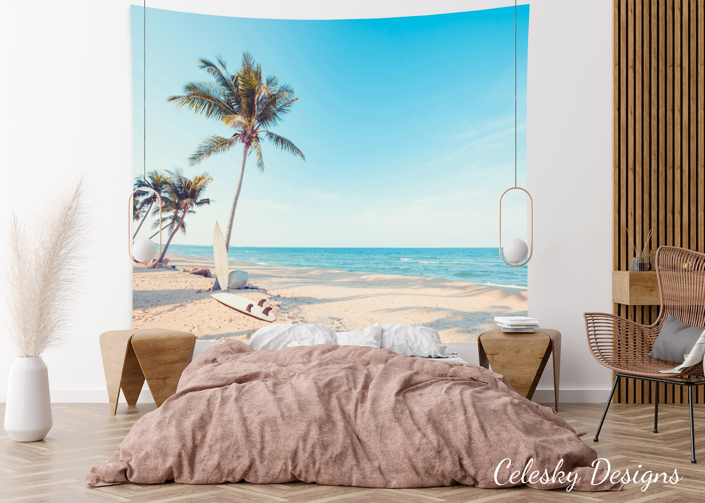 Surf Boards On The Beach Tapestry Beach Tapestry Surfer Tapestries Beachy Tapestries Beach Bum Tapestries Surfer Tapestries Surfer Art