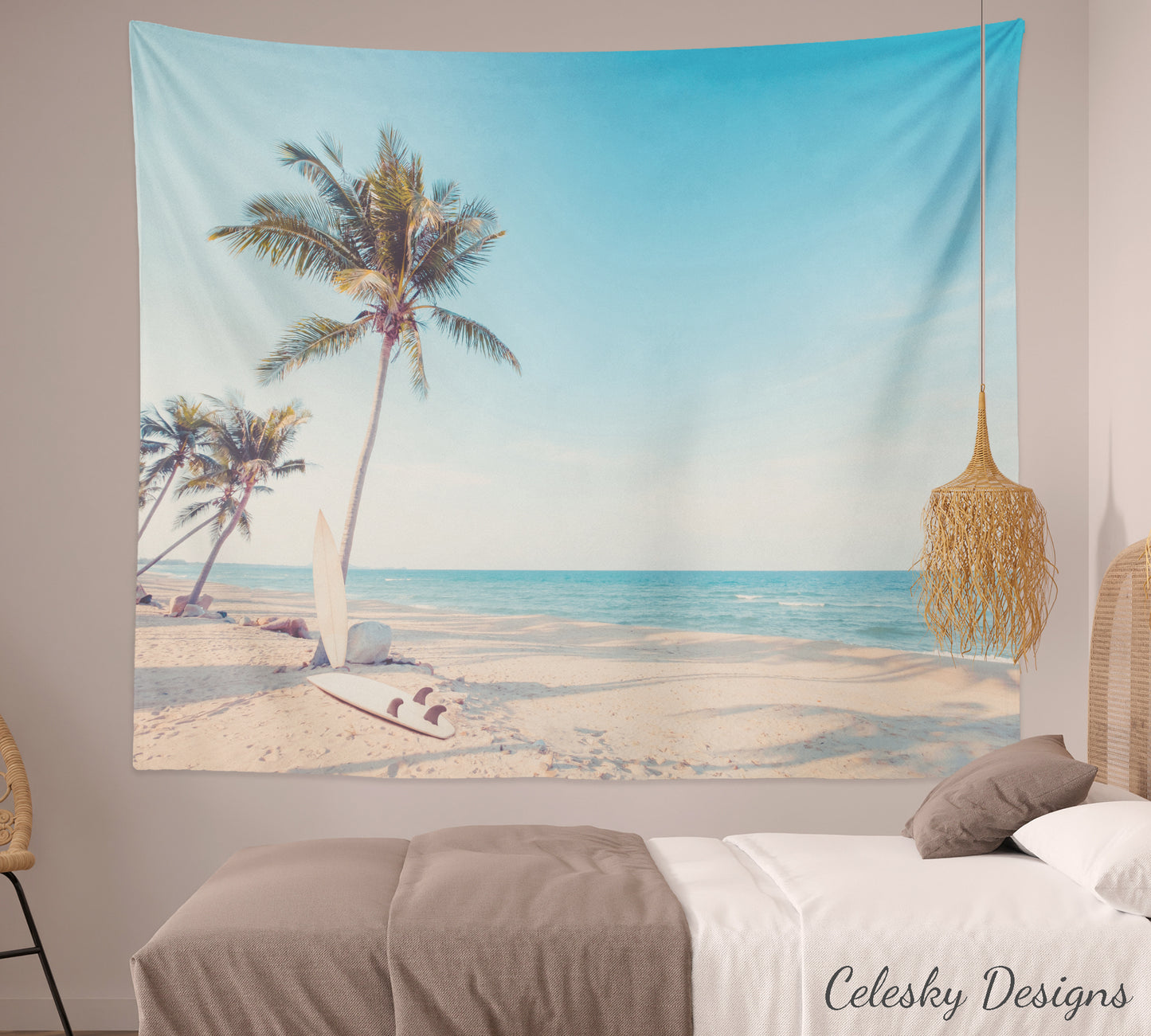 Surf Boards On The Beach Tapestry Beach Tapestry Surfer Tapestries Beachy Tapestries Beach Bum Tapestries Surfer Tapestries Surfer Art