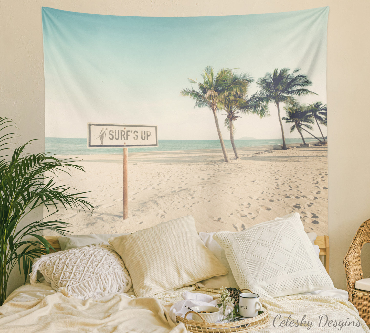 Surfs Up Tapestry Beach Tapestry Surfer Tapestries Beachy Tapestries Beach Bum Tapestries Surfer Tapestries Surfer Art Surf'S Up Tapestry