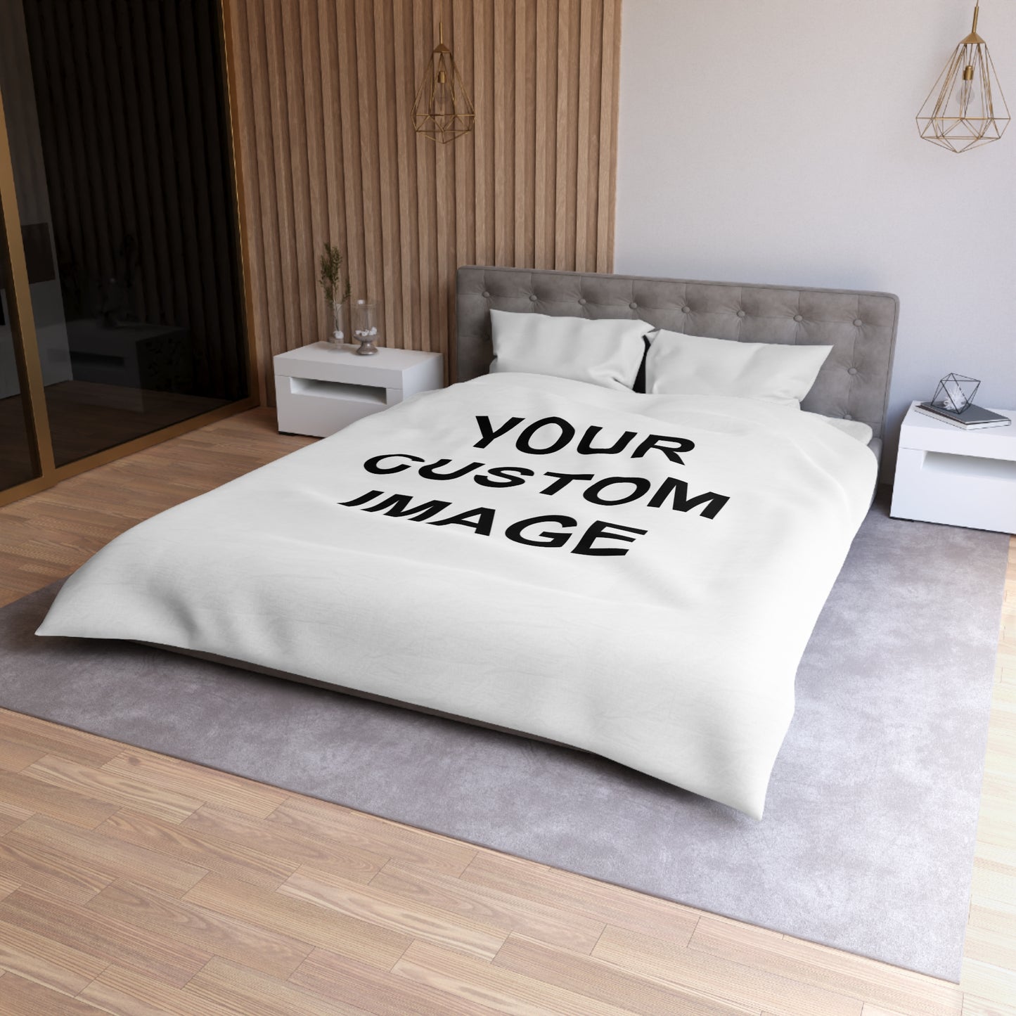 Custom Image Duvet Cover Microfiber
