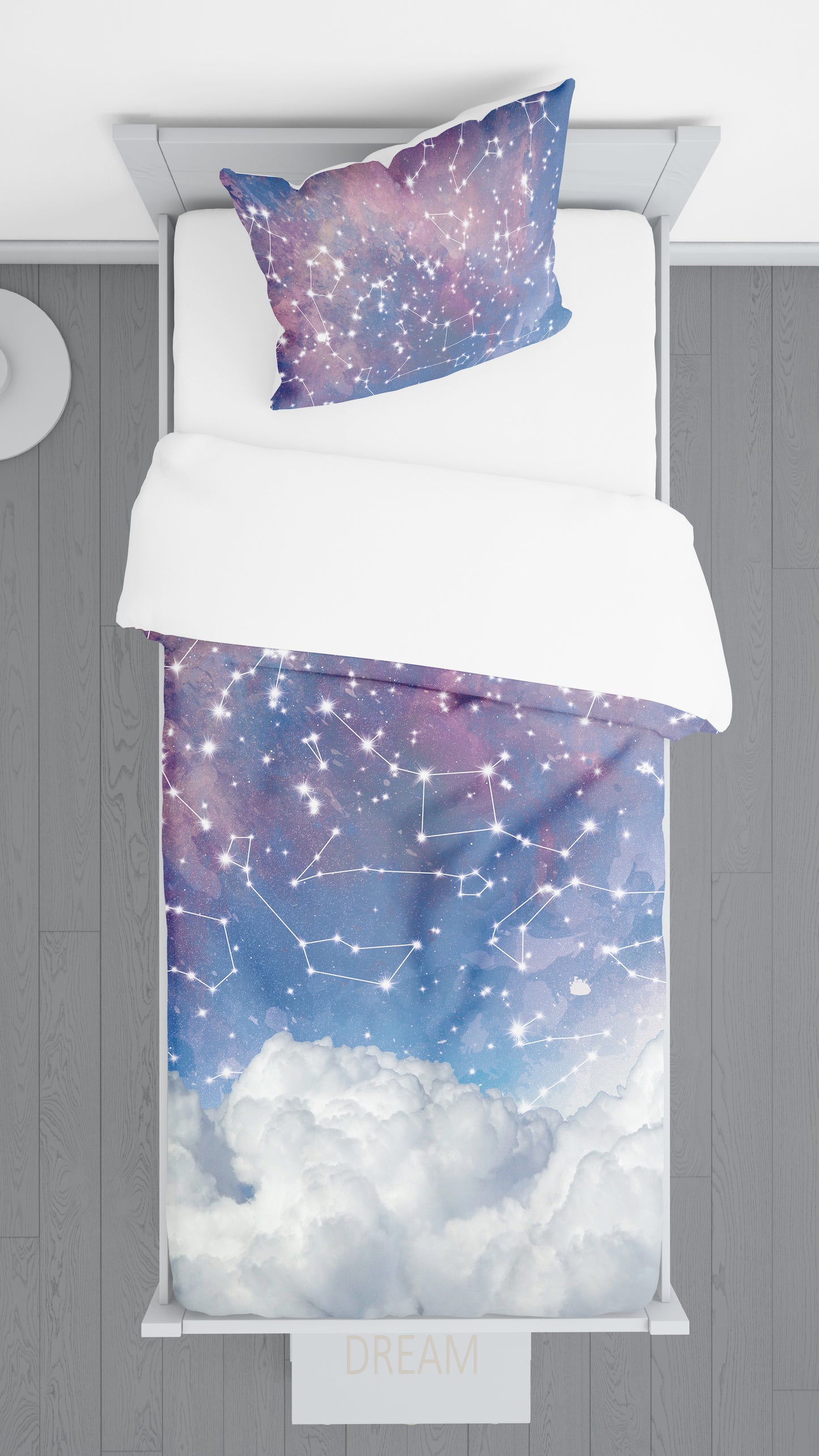 Star Constellations Duvet Cover or Comforter space bedding Twin Queen king galaxy starmap