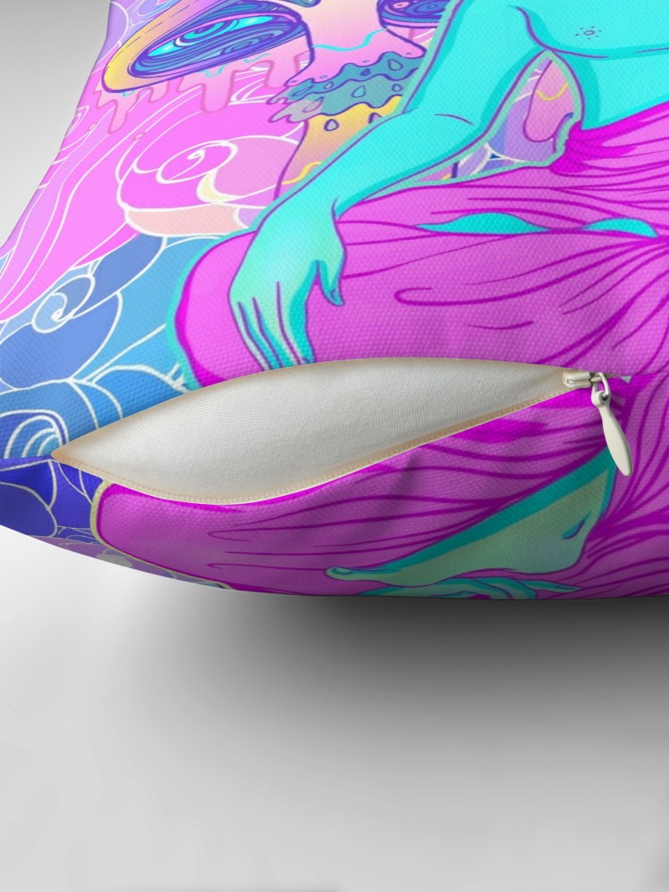 Buddha Shrooms Pillow Magic Mushrooms psychadelic pillows psychedelic shrooms pillow for couch