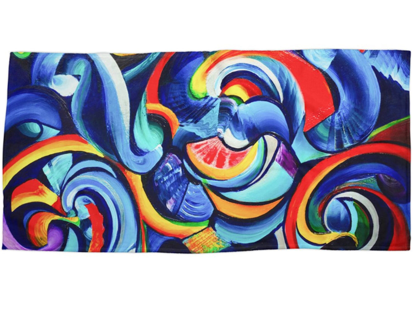 Colorful Extra Large beach towel abstract art beach towel colorful towel grafiti beach towel psychedelic beach towel graffiti XL beach towel