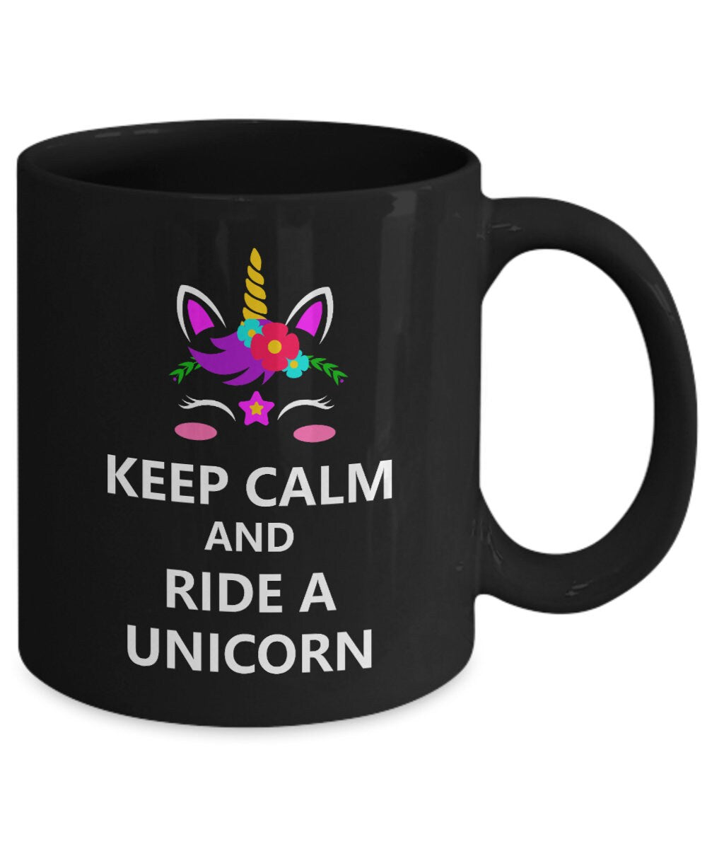 Unicorn Mug Keep calm and ride a unicorn cute coffee mug girly mugs unicorn mugs cheap gifts unicorn lovers magic mugs unicorns girls mug