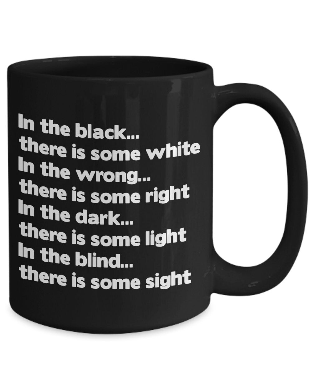 Yin Yang Coffee Mug yin yang mug yoga mug spiritual mug meditation mug yin yang saying mug spiritual gift cheap gifts yoga gifts meditation