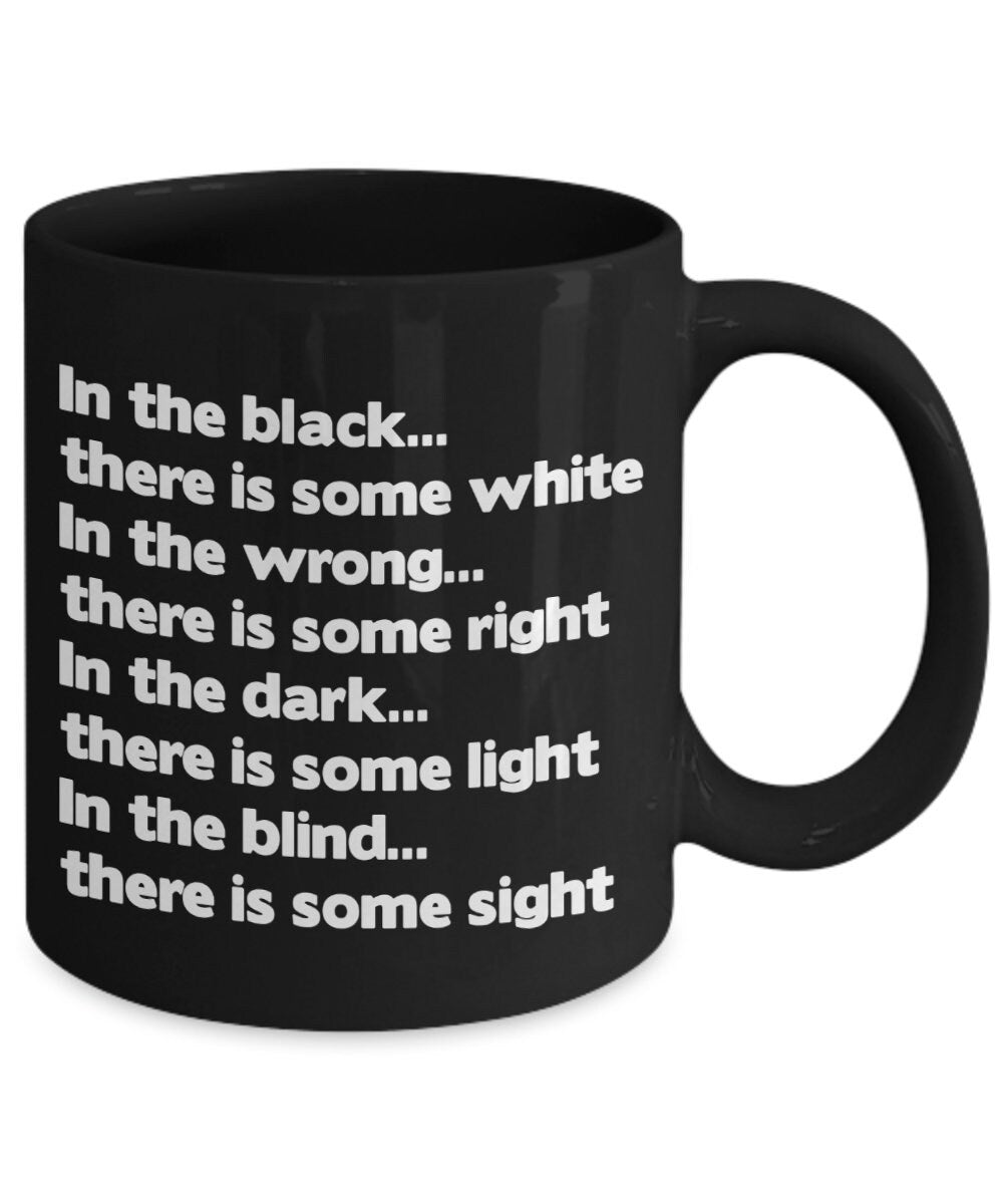 Yin Yang Coffee Mug yin yang mug yoga mug spiritual mug meditation mug yin yang saying mug spiritual gift cheap gifts yoga gifts meditation