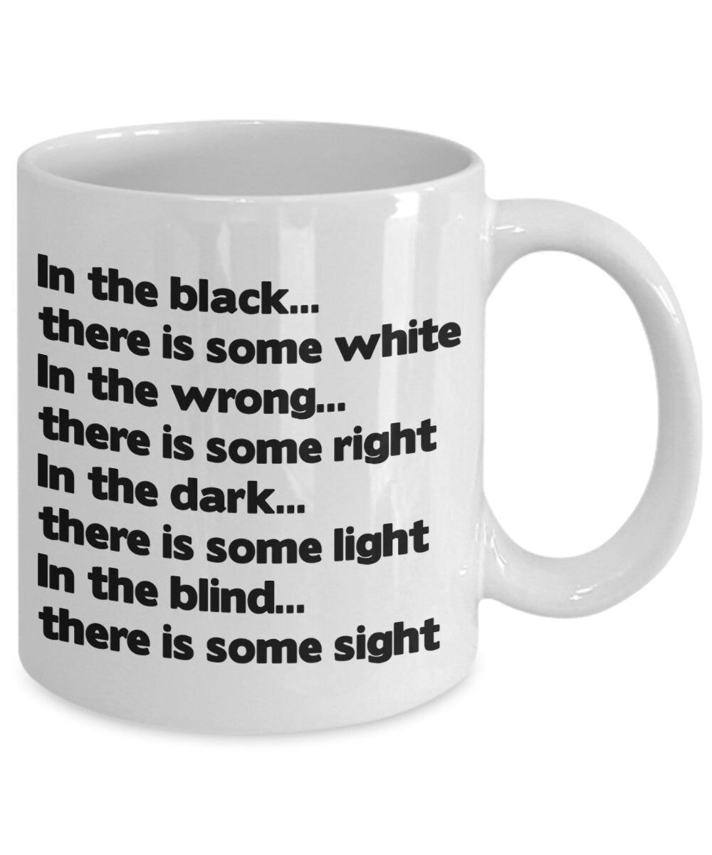Yin Yang Coffee Mug yin yang mug yoga mug spiritual mug meditation mug yin yang saying mug spiritual gift cheap gifts yoga gifts meditation