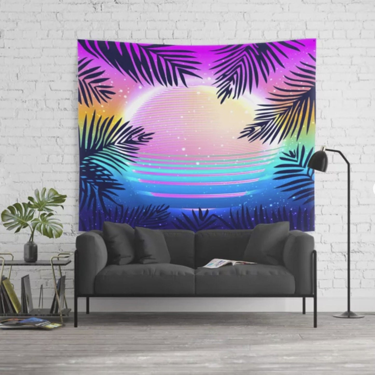 Tropical Beach tapestry island tapestry ocean wall hanging beachy tapestry beach Wall Decor tropical tapestry palm tree tapestry