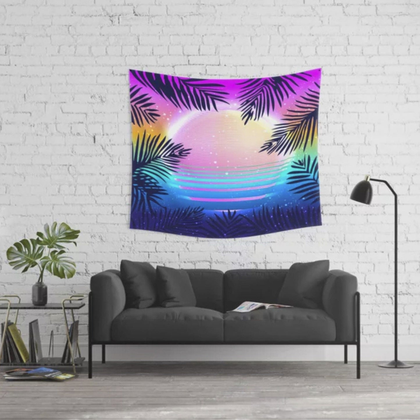 Tropical Beach tapestry island tapestry ocean wall hanging beachy tapestry beach Wall Decor tropical tapestry palm tree tapestry