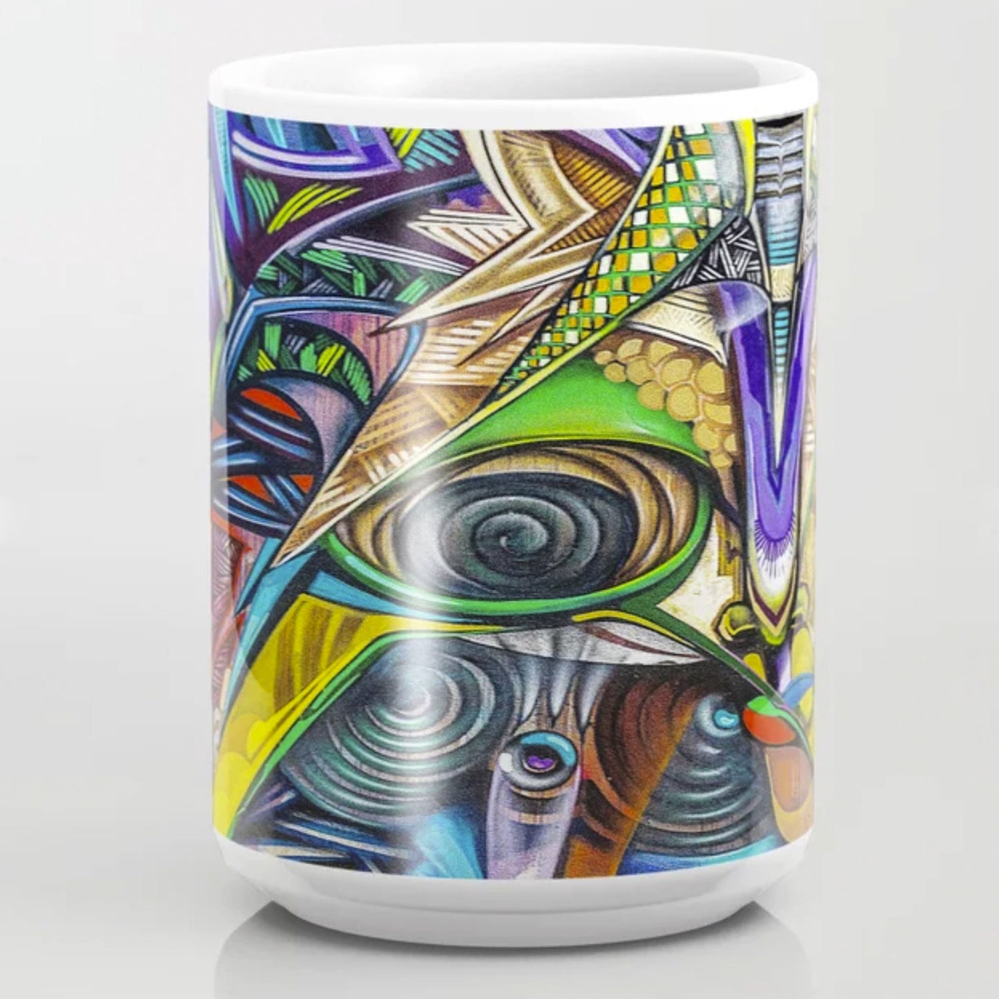 Graffiti Mug Unique Artsy Gift for Art Lovers cheap artsy gift Abstract Art Colorful Mugs grafiti mug african art mugs african mug