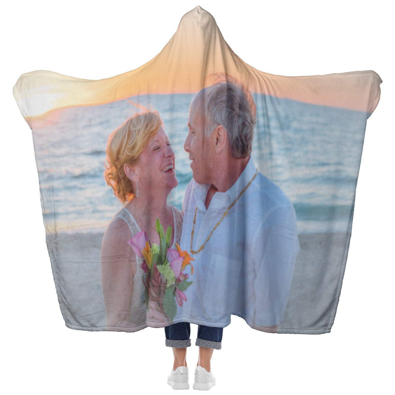 Custom Hoodie Blanket Custom image throw blanket personalized photo blanket unique custom gift personalized hoodie blanket custom gift