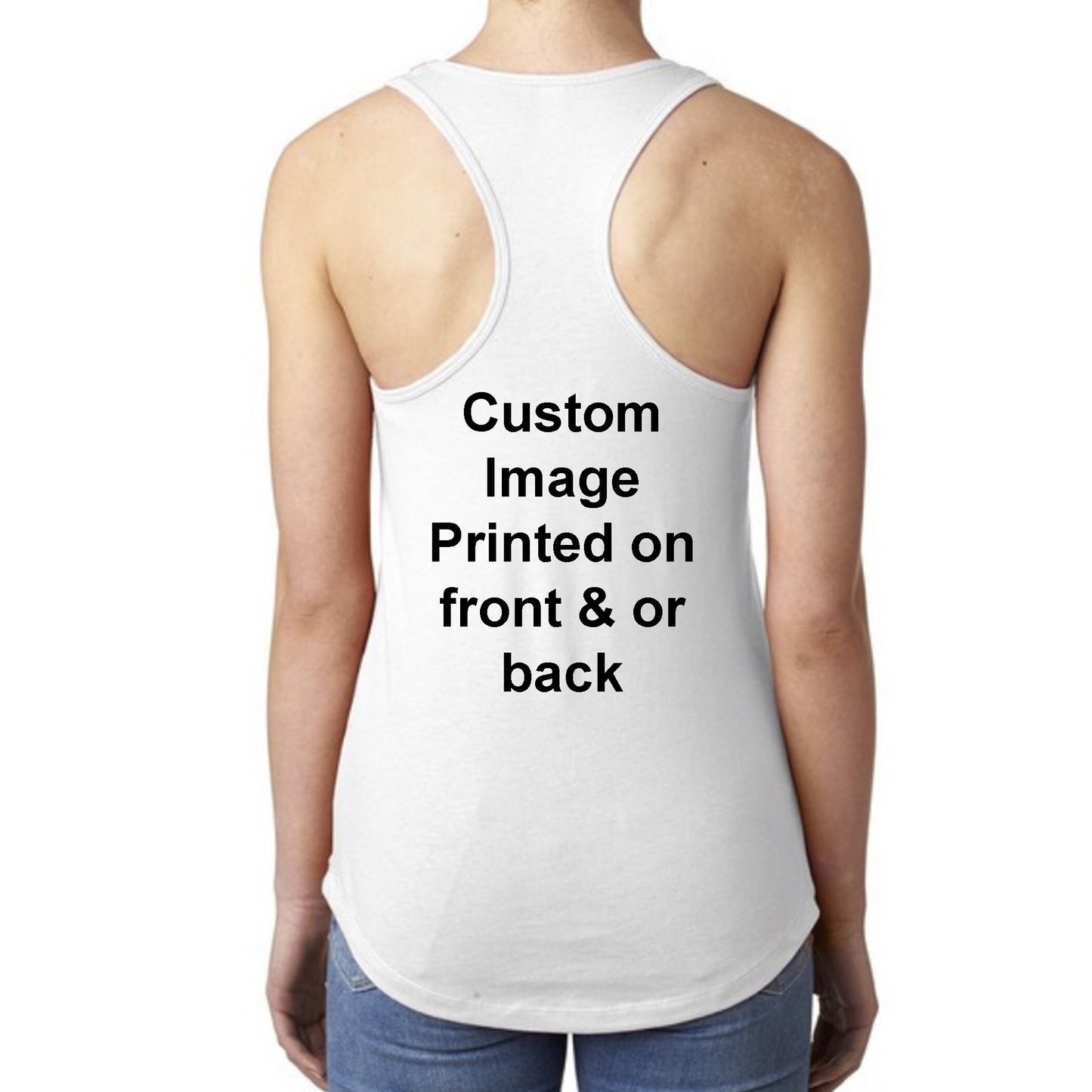 Custom Womans Tank top Personalized shirt photo shirt custom gift custom image shirt personalised tank custom logo tee custom quote tanks