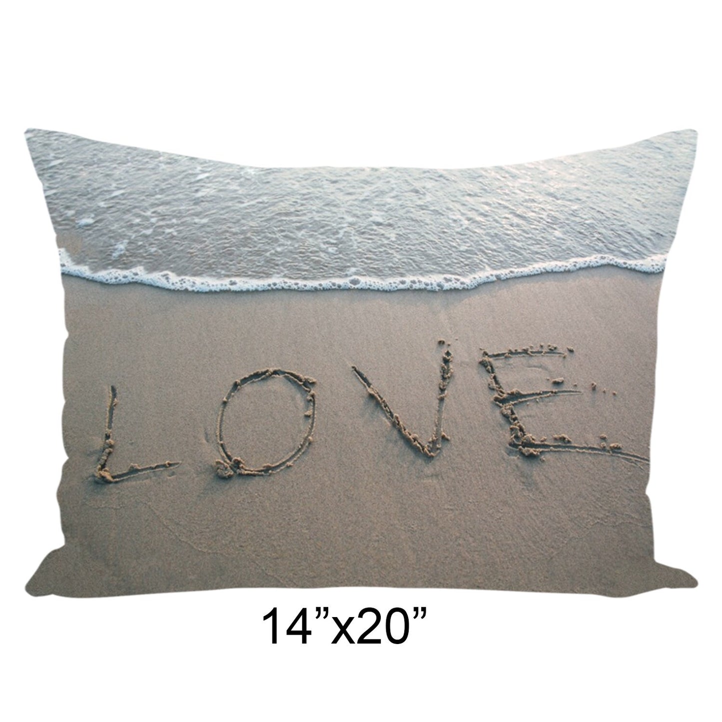 Beach Pillow Love Ocean Pillows Love Pillow Beige Pillows Cheap Gifts Pillows For Couch Ocean Decor Beige Pillow Off White Pillows