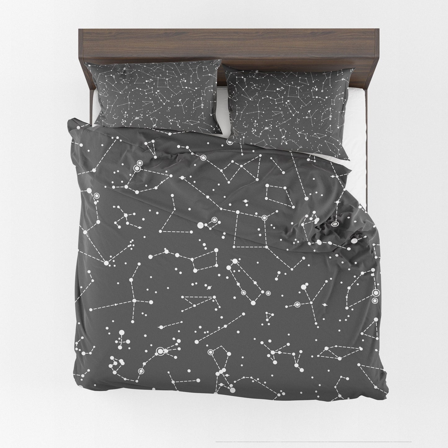 Star Constellations Duvet Cover or Comforter space bedding black duvet Queen twin bedroom stars duvet star constellations bedding