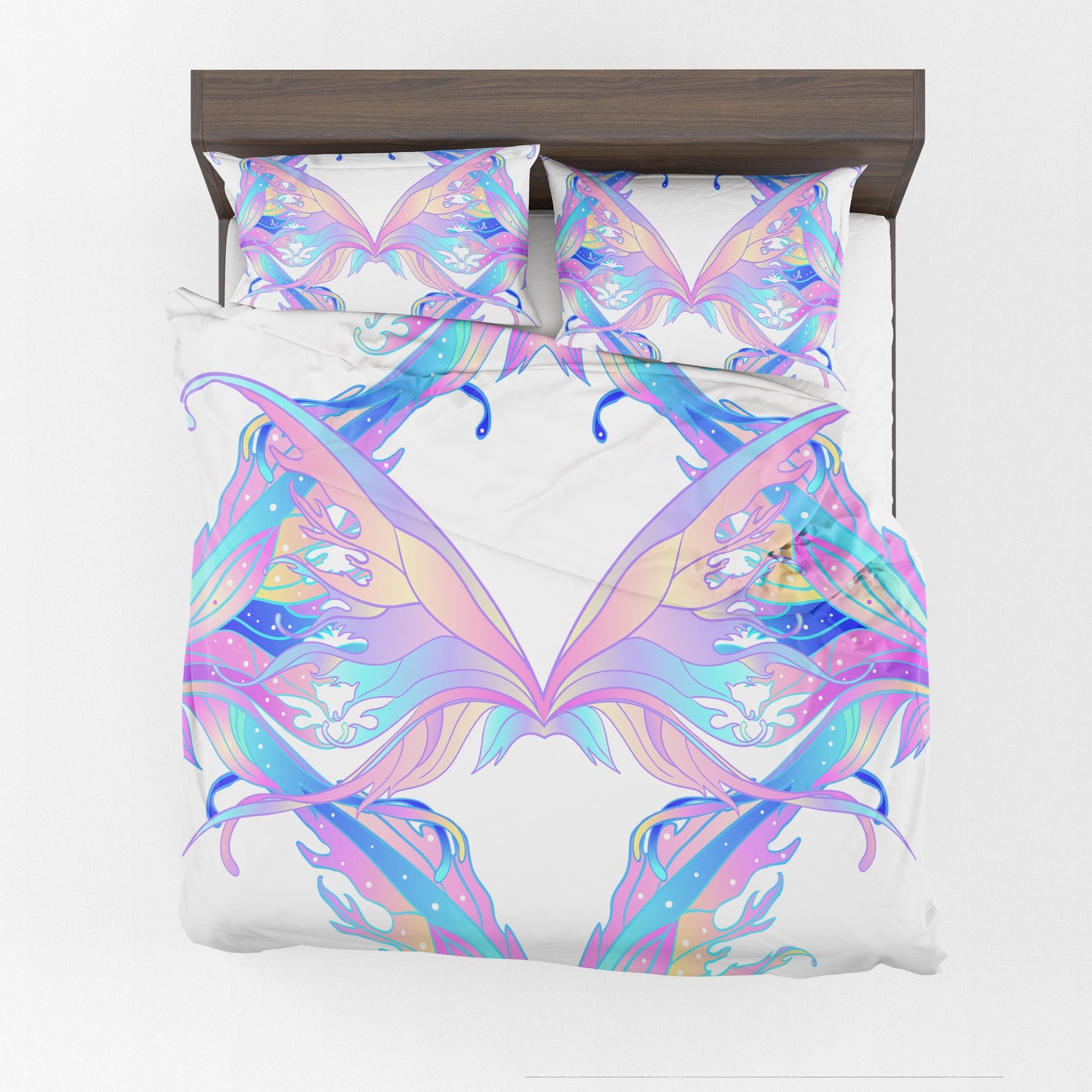 Fairy Wings Comforter or Duvet Cover girls bedding girly bedding pink comforter magical comforter goddess duvet fairy bedding kids duvet