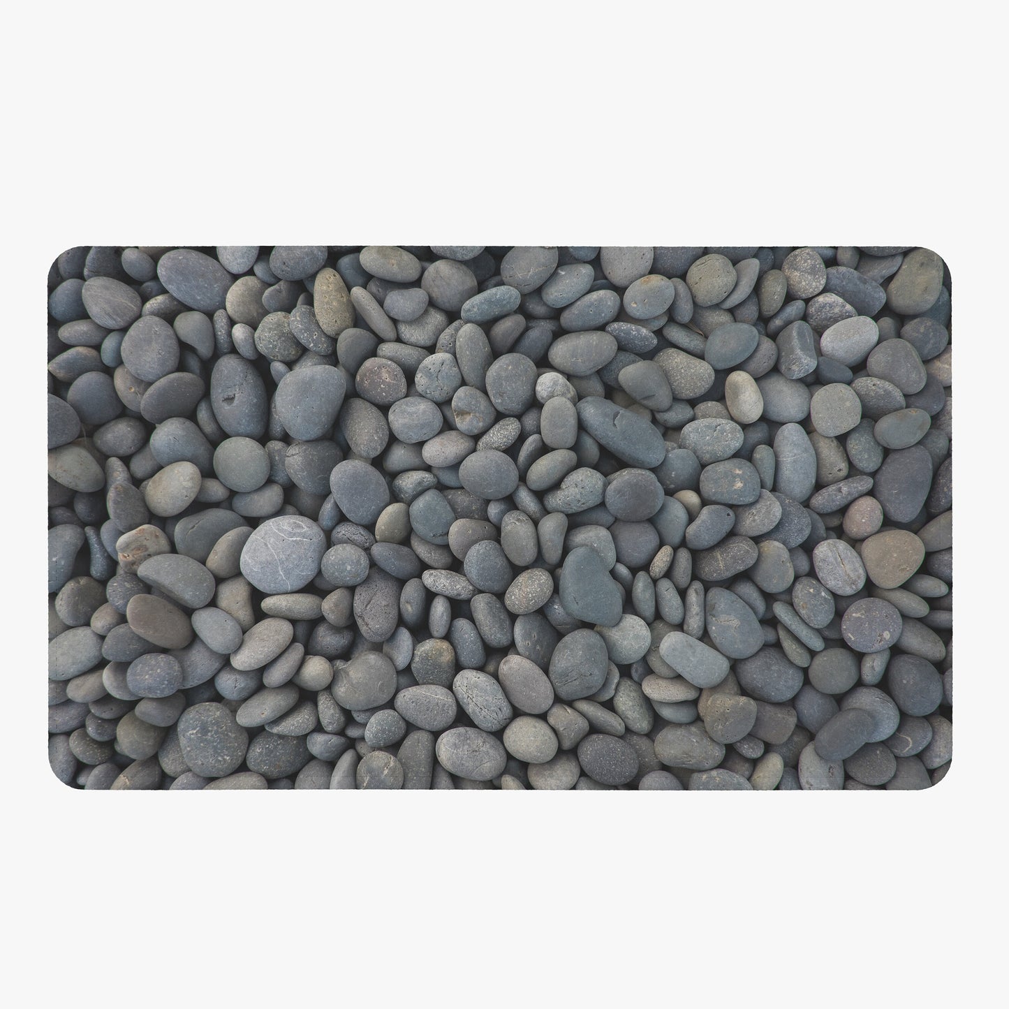 Gray Pebbles Bath Mat gray bathroom grey decor pebble bath mats greys bath rug neutral bath mat stone bath mat rocks bath mat pebble rug