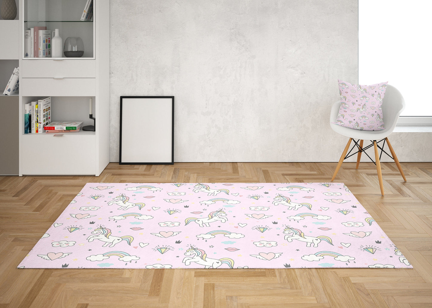 Unicorn Rug kids rug unicorn decor girls pink rug rug girly rugs childrens area rugs unicorns decor unicorn floor mat rainbow rug