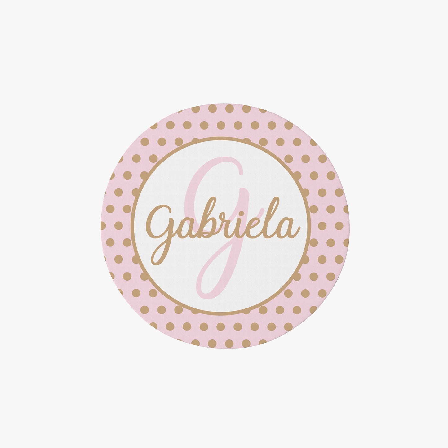 Pink gold Polka Dot Rug custom Name rugs letter personalised rug personalized girls rug custom gift rug custom area rugs custom rugs unique