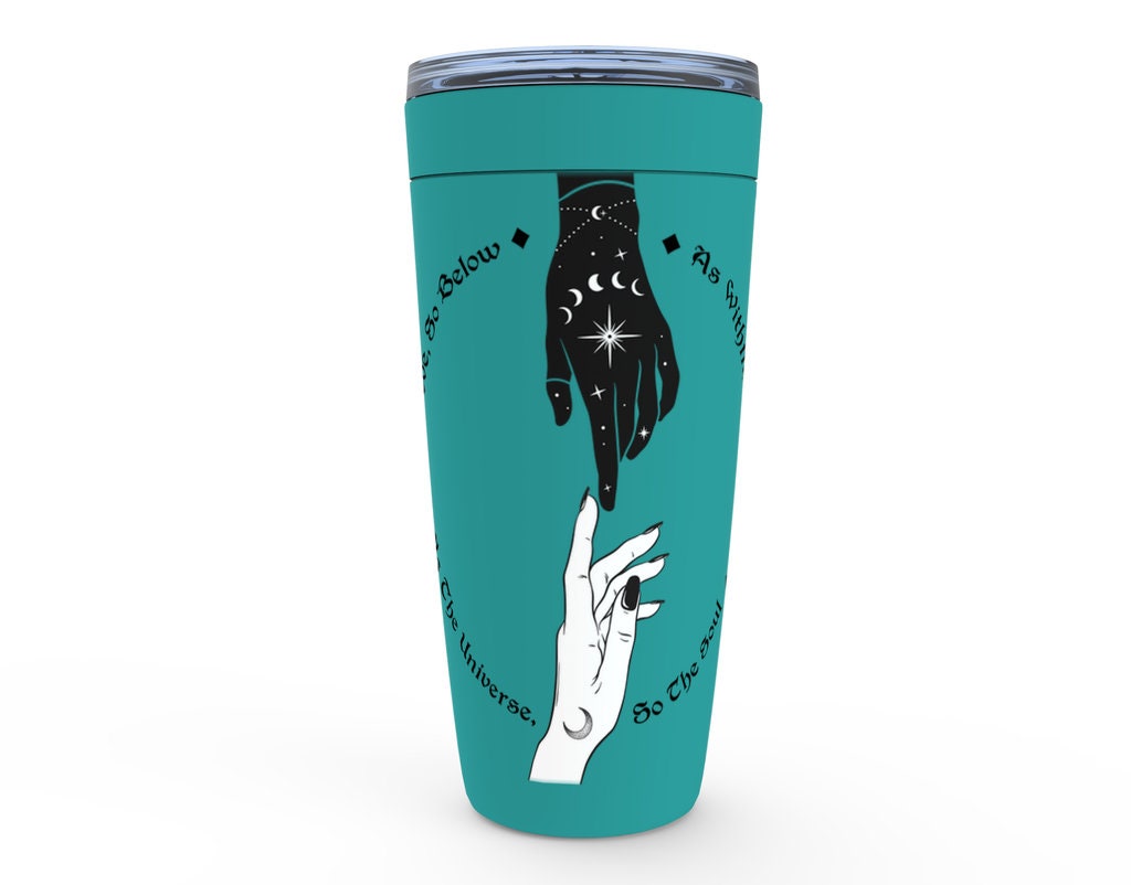 As Above So Below Travel Mug 20oz Insulated Stainless Steel Unique Gift Spiritual Travel Mug