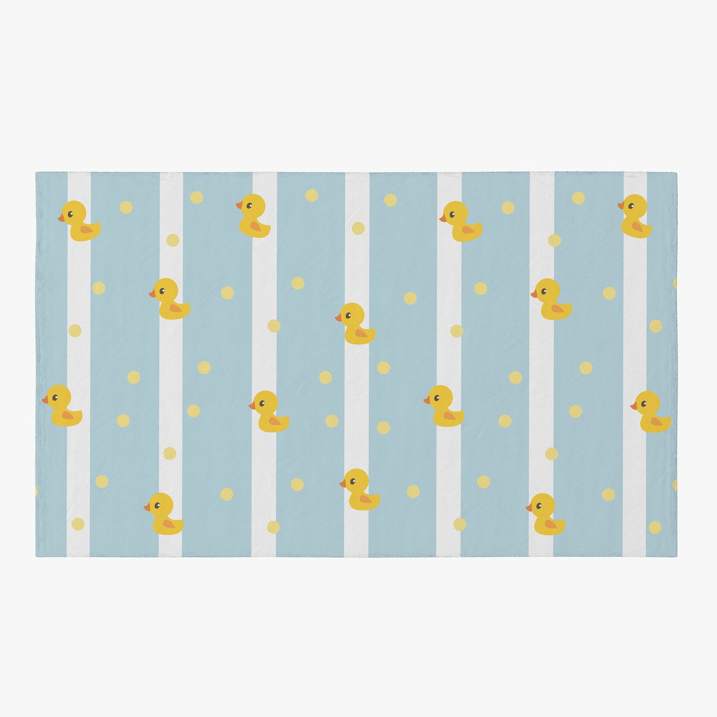 Polka Dot Rubber Duck Rug nursery Rugs kids Rug blue yellow ducks Floor Rug 3x5 4x6 5x8 9x12 Large girls boys childrens rugs