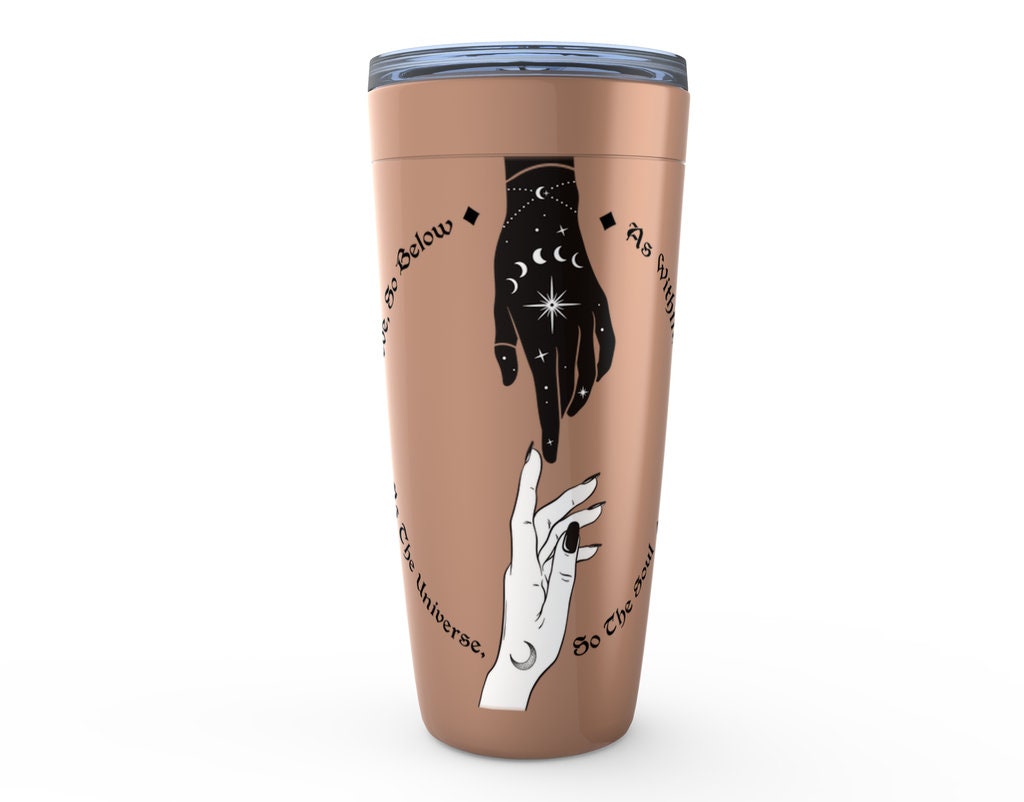 As Above So Below Travel Mug 20oz Insulated Stainless Steel Unique Gift Spiritual Travel Mug