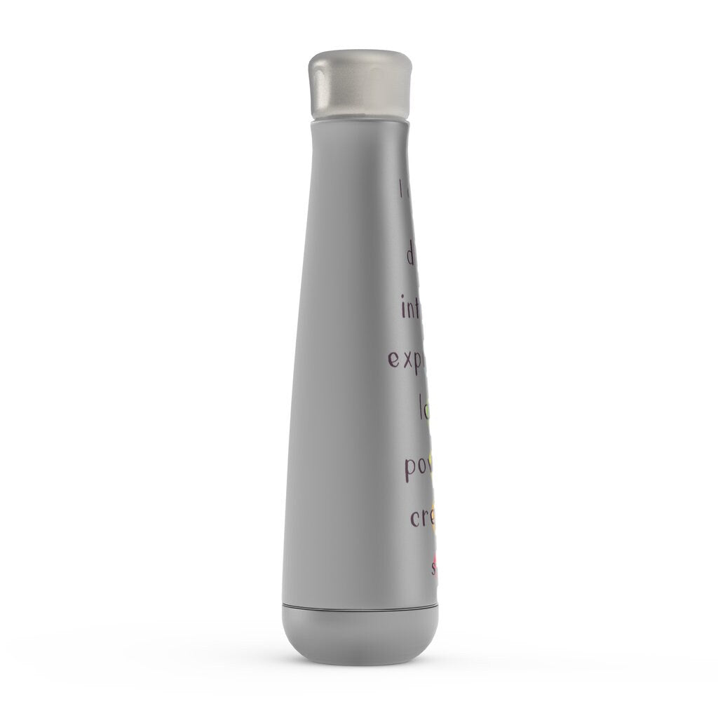 I Am Meditation Water Bottle Spiritual Gifts Inspirational Water Bottles Chakra Affirmations Chakras Water Bottles Positive Saying Yoga