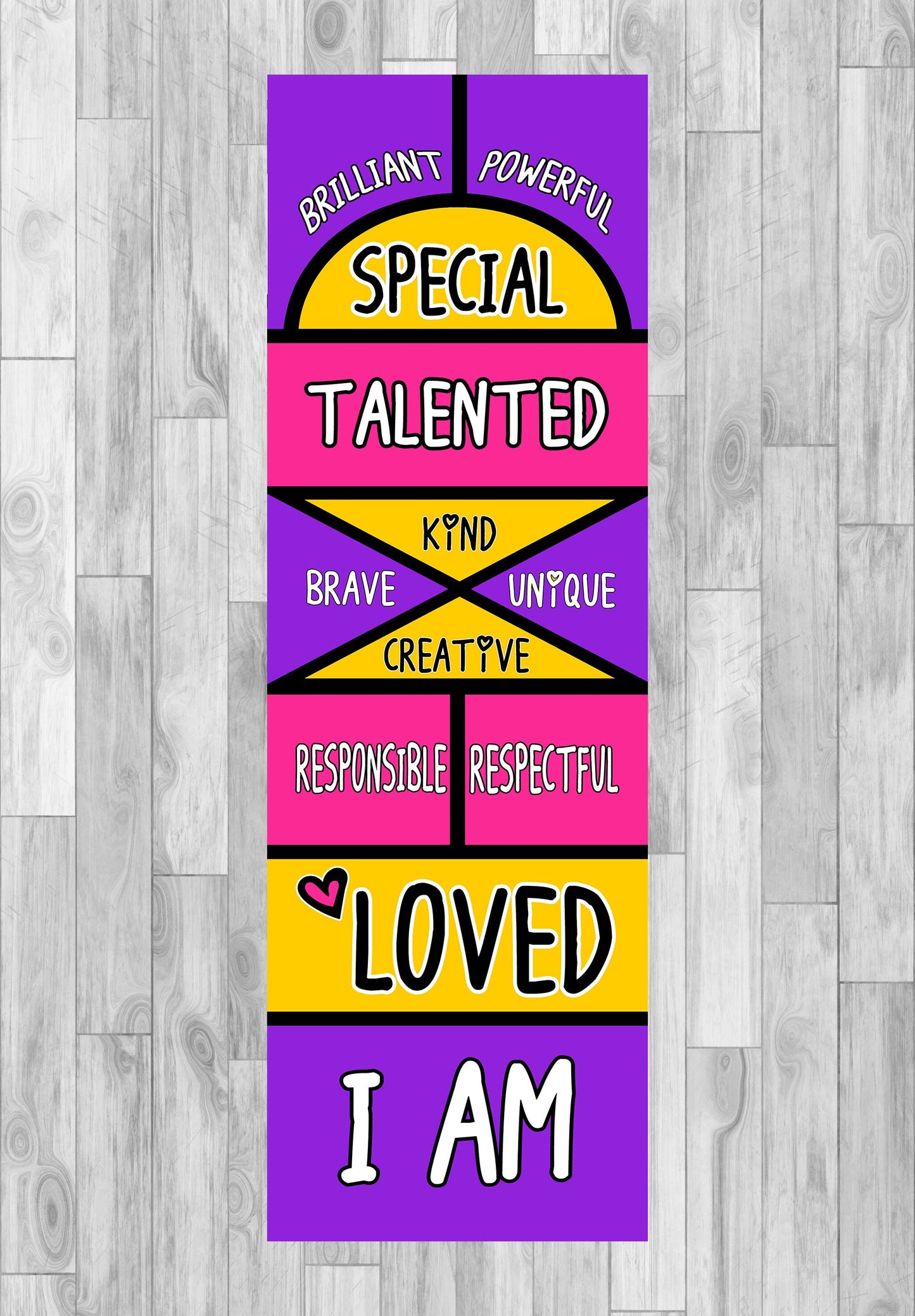 I AM Hopscotch Rug kids rugs 2.5x8 runner rug colorful childrens rug nursery rug hopscotch rugs hopscotch floor mat pink purple yellow kids