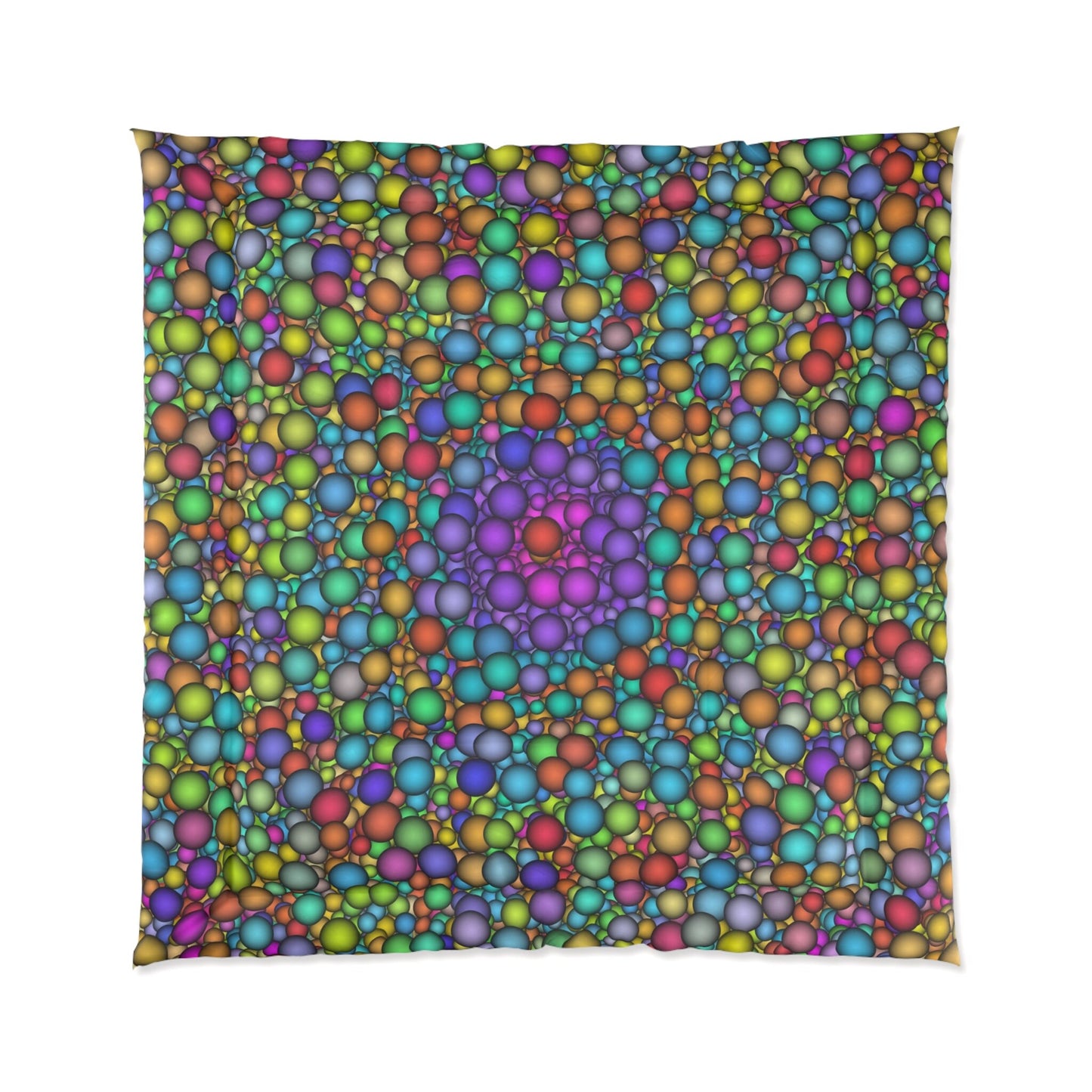Colorful Ball Mandala Comforter or Duvet Cover mandalas bedding circle bedding psychadelic comforter fractals comforter bright