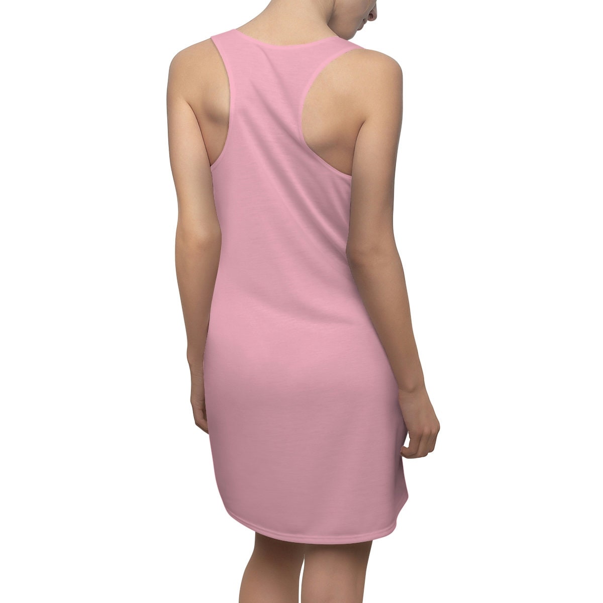 Pink Lotus Dress mandala racerback dress light pink sleeveless dresses