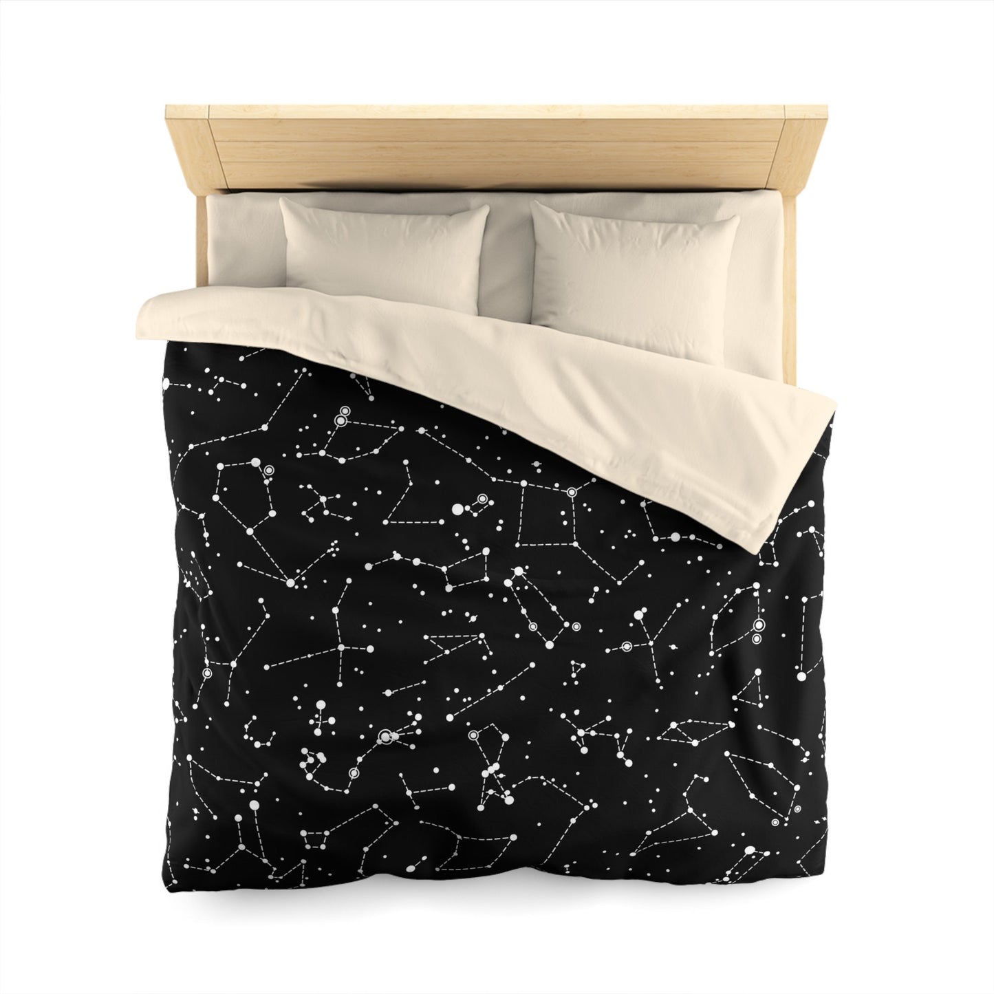 Star Constellations Duvet Cover or Comforter space bedding black duvet Queen twin bedroom stars duvet star constellations bedding
