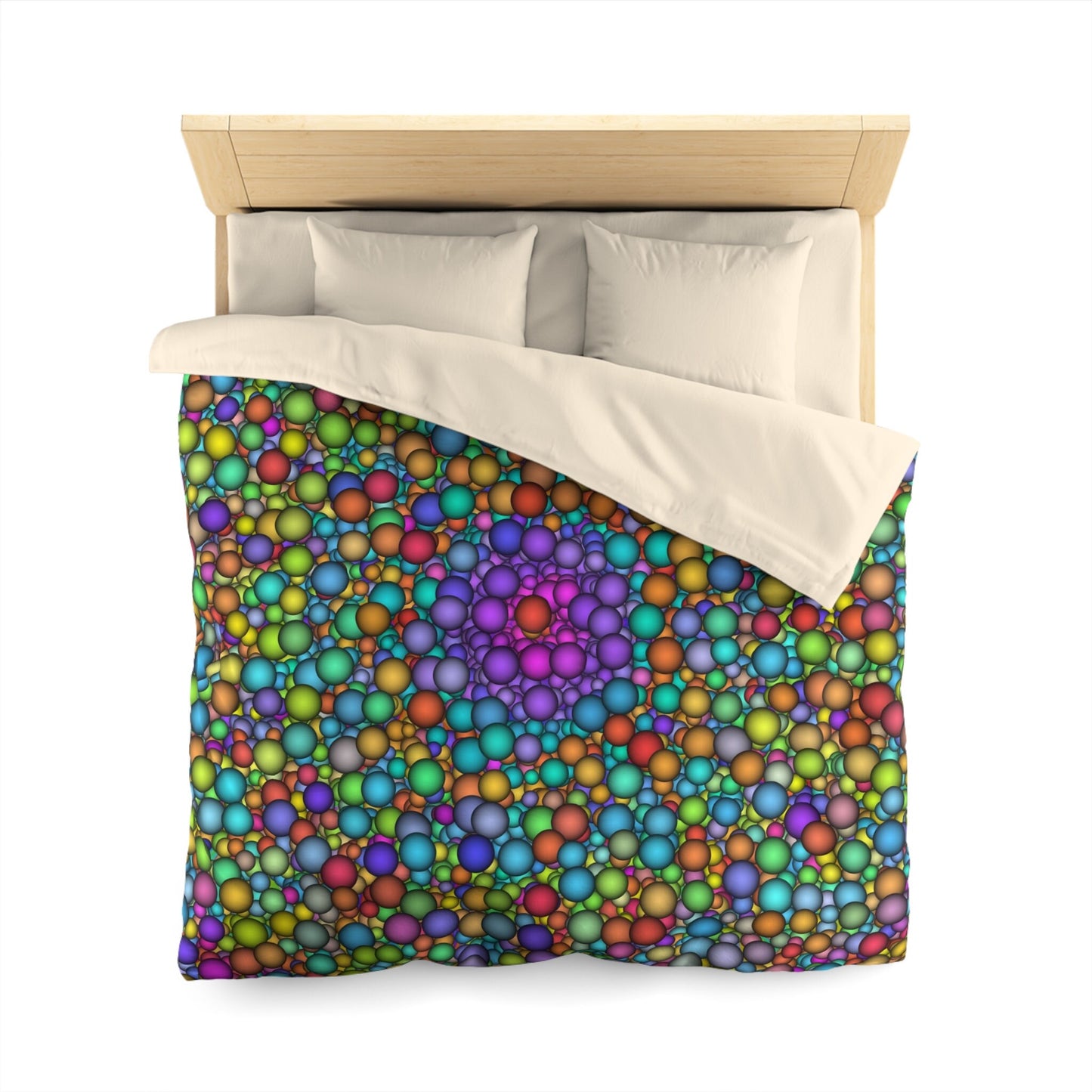 Colorful Ball Mandala Comforter or Duvet Cover mandalas bedding circle bedding psychadelic comforter fractals comforter bright