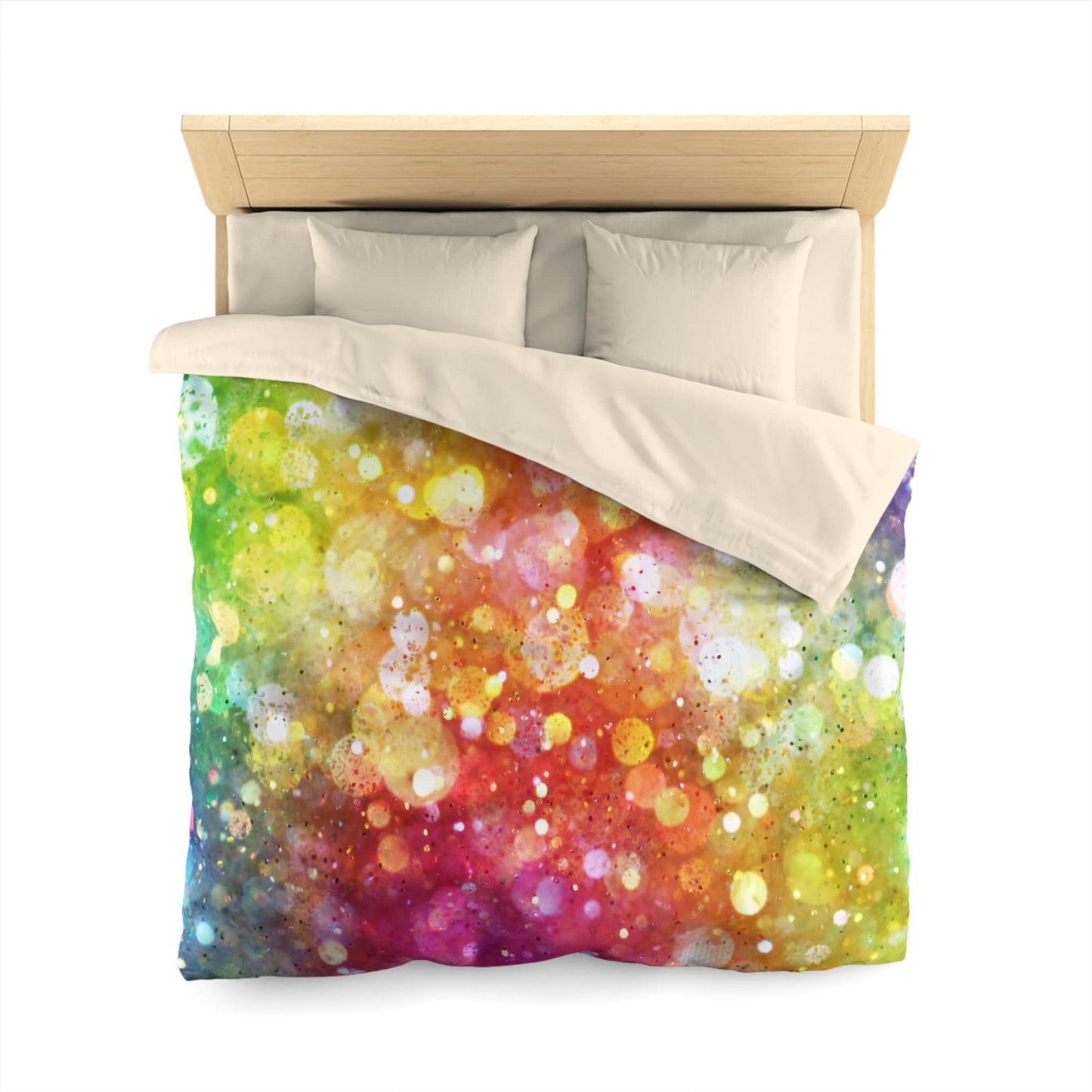 Rainbow Comforter or Duvet Cover Girls bedding girly duvet rainbow comforter rainbow comforter rainbow bedding rainbow duvet