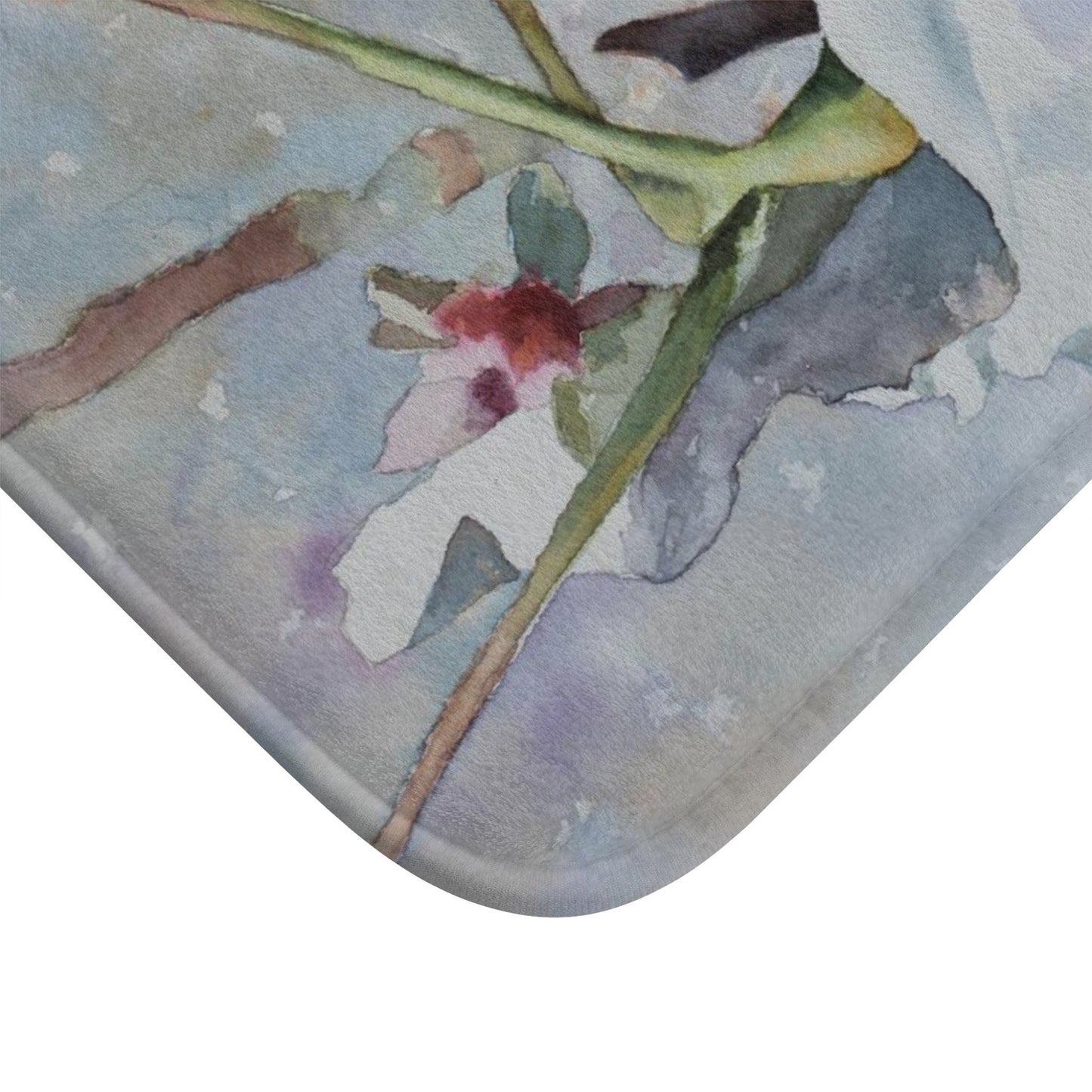 White Floral Shower Curtain pastels magnolia shower curtains white flowers shower curtain & or bath mat