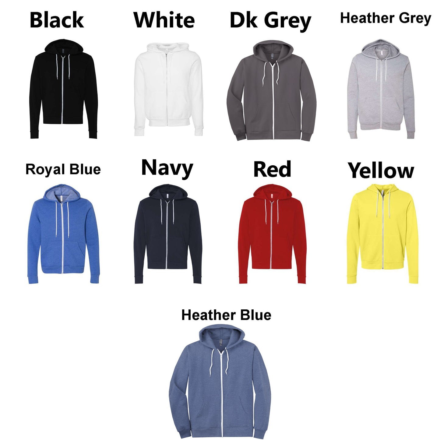 Custom Zipper Hoodie customized photo hoody custom image zip customized gifts personalized hoodies white tape unique gift