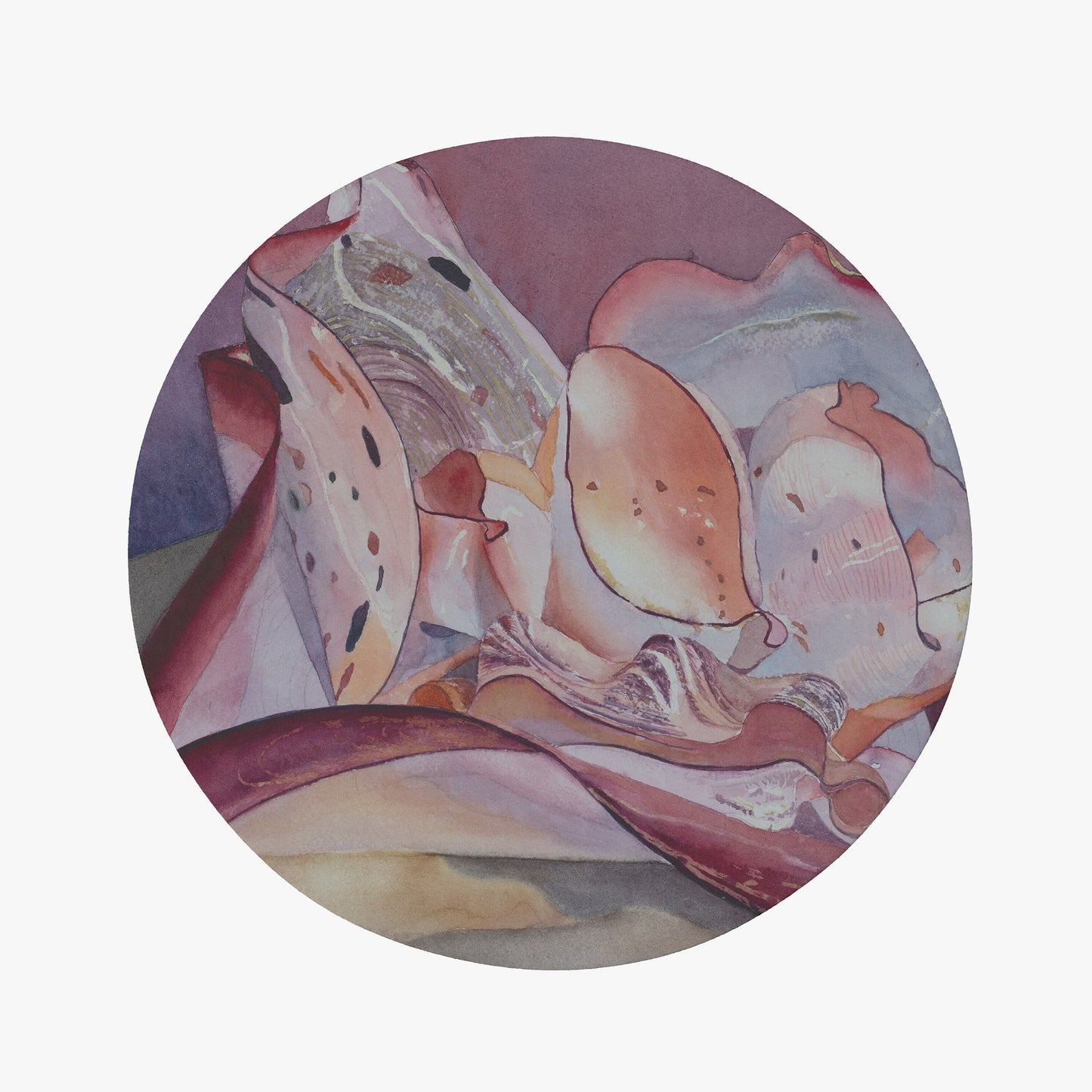 Pink Gray Abstract Art Rug modern Rug contemporary Rugs peach curvy Floor Rugs 3x5 4x6 5x7 5x8 8x10 9x12 Large rug