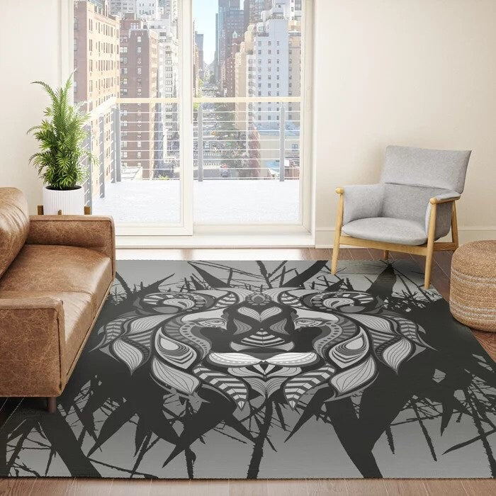 Lion Head Rug African Rugs lions area rug tribal africa lion art unique grey area rug gray b&w black
