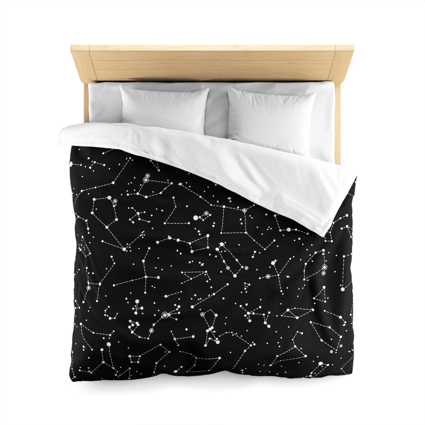 Star Constellations Duvet Cover or Comforter space bedding black duvet Queen twin bedroom stars duvet star constellations bedding
