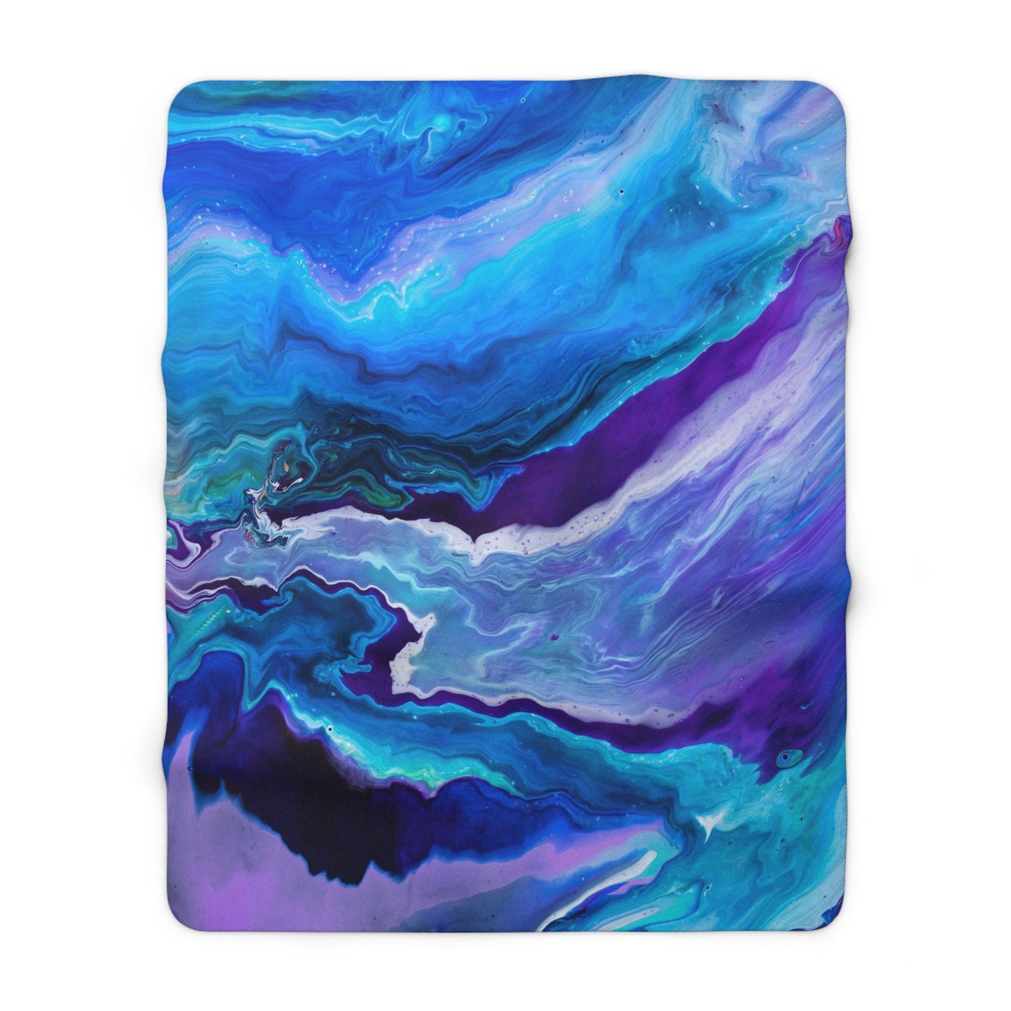 Blue Purple blanket psychadelic blanket ocean throw blanket Colorful Kids Baby Unique Throw Blanket Couch hippy psychedelic soft