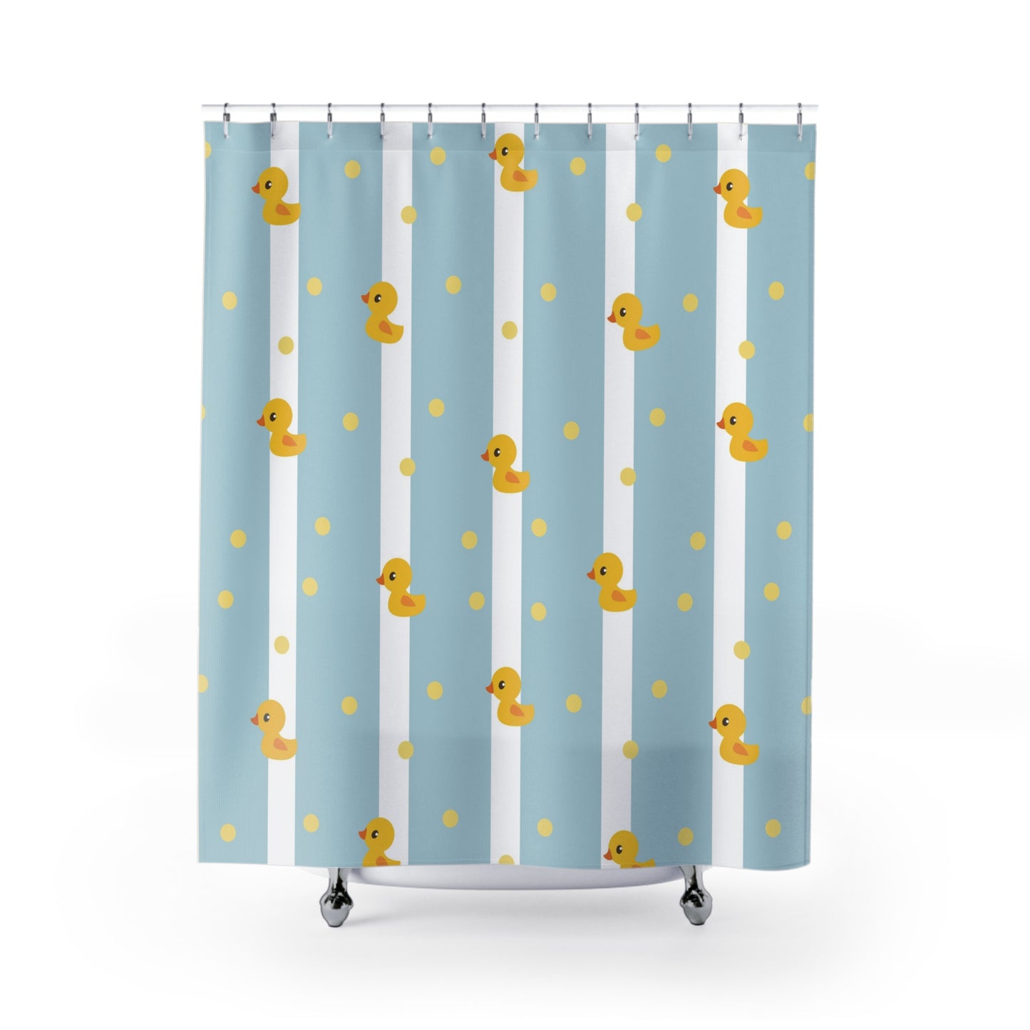 Rubber Ducks Shower Curtain kids shower curtains blue white lines bath mats girls or boys shower curtains childrens bath
