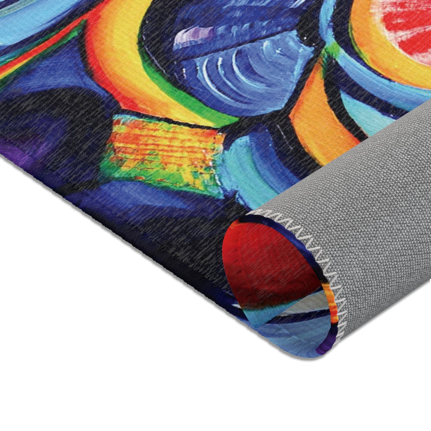 Colorful Rug abstract art rugs psychedelic rug colorful floor rug grafiti rug graffiti rugs hippy rug psychadelic rug large gifts unique