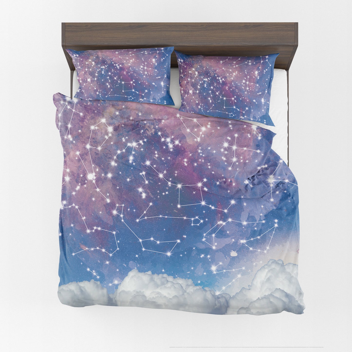 Star Constellations Duvet Cover or Comforter space bedding Twin Queen king galaxy starmap