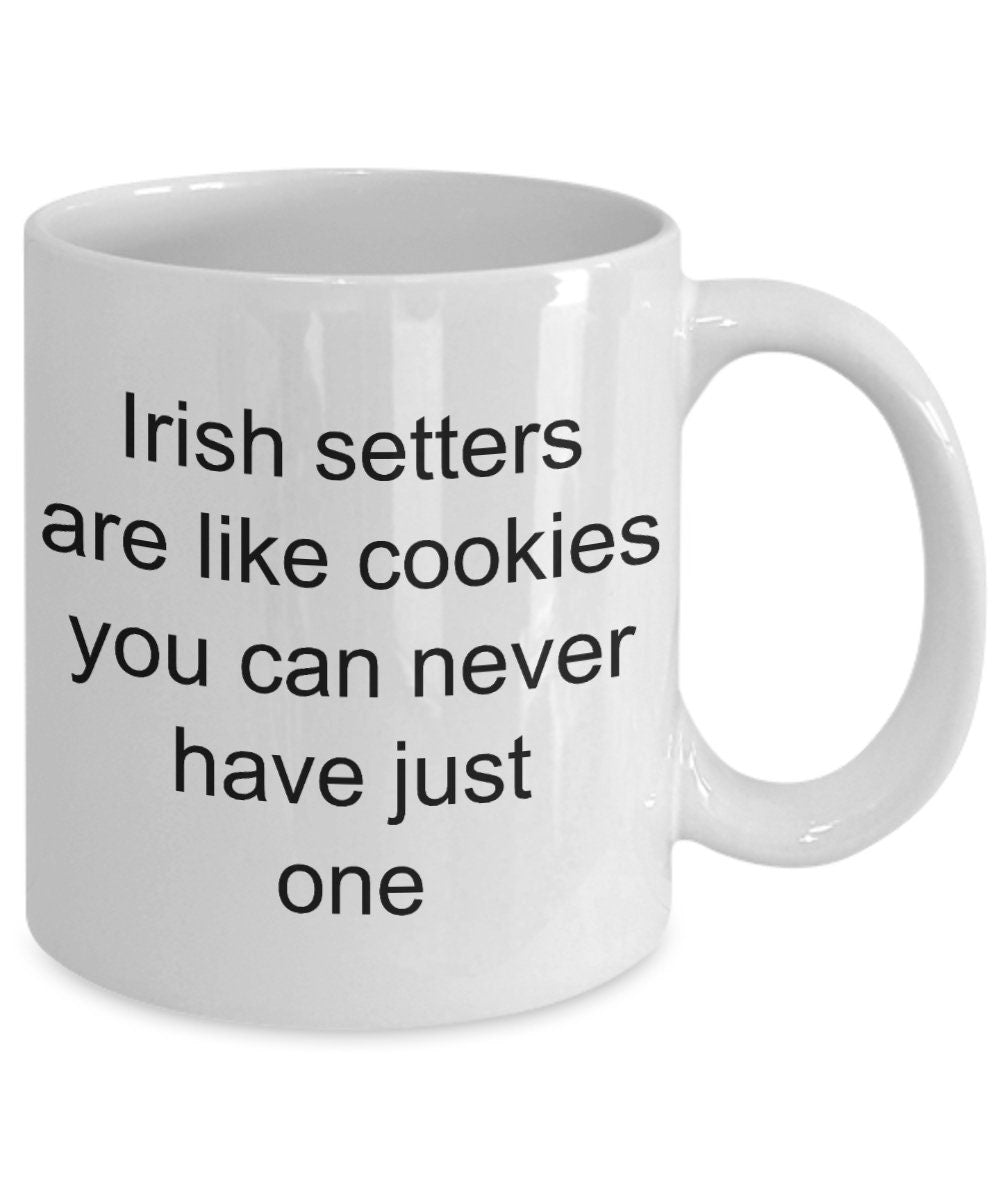 Irish Setter Mug: Dog Lover Gift, Funny Coffee Cup