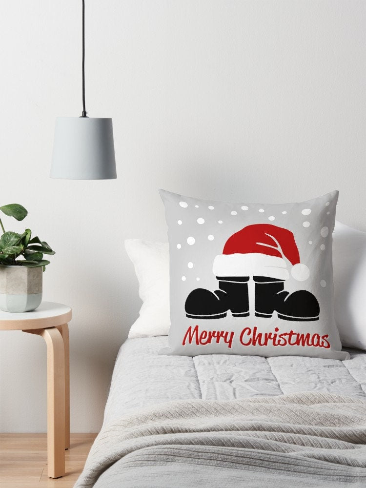 Merry Christmas Pillow christmas pillows xmas pillow for couch holidays pillows holiday pillow xmas pillows santa pillow santa pillows