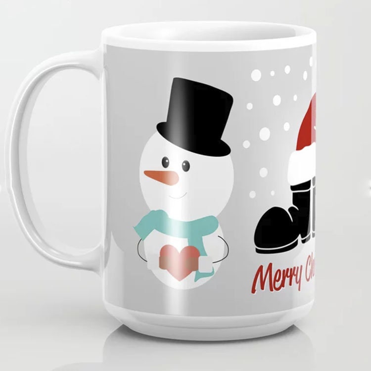 Merry Christmas mug cute christmas mugs santa mug santa mugs christmas decor xmas mug xmas mugs xmas gifts christmas coffee mug 11oz 15oz