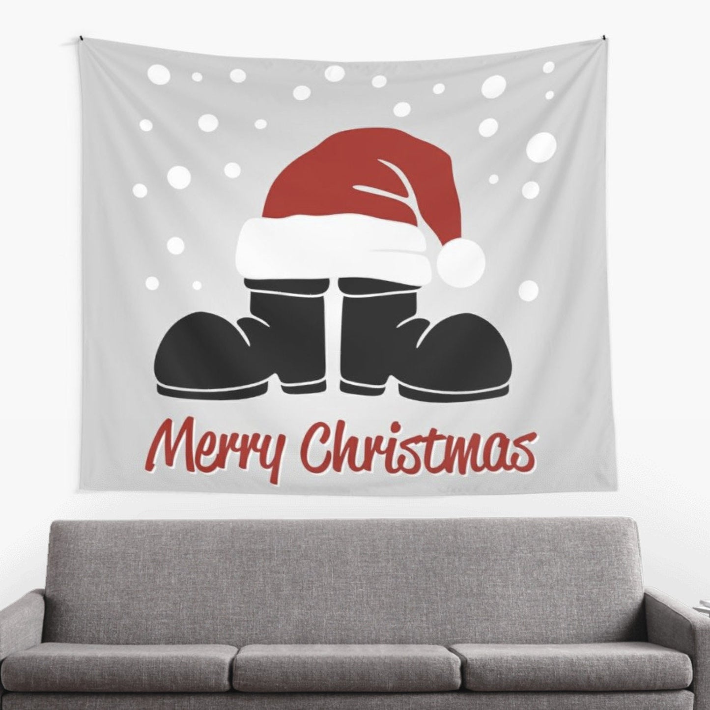 Merry Christmas Tapestry santa tapestry xmas tapestries santa tapestries christmas decorations christmas decor xmas artwork christmas art