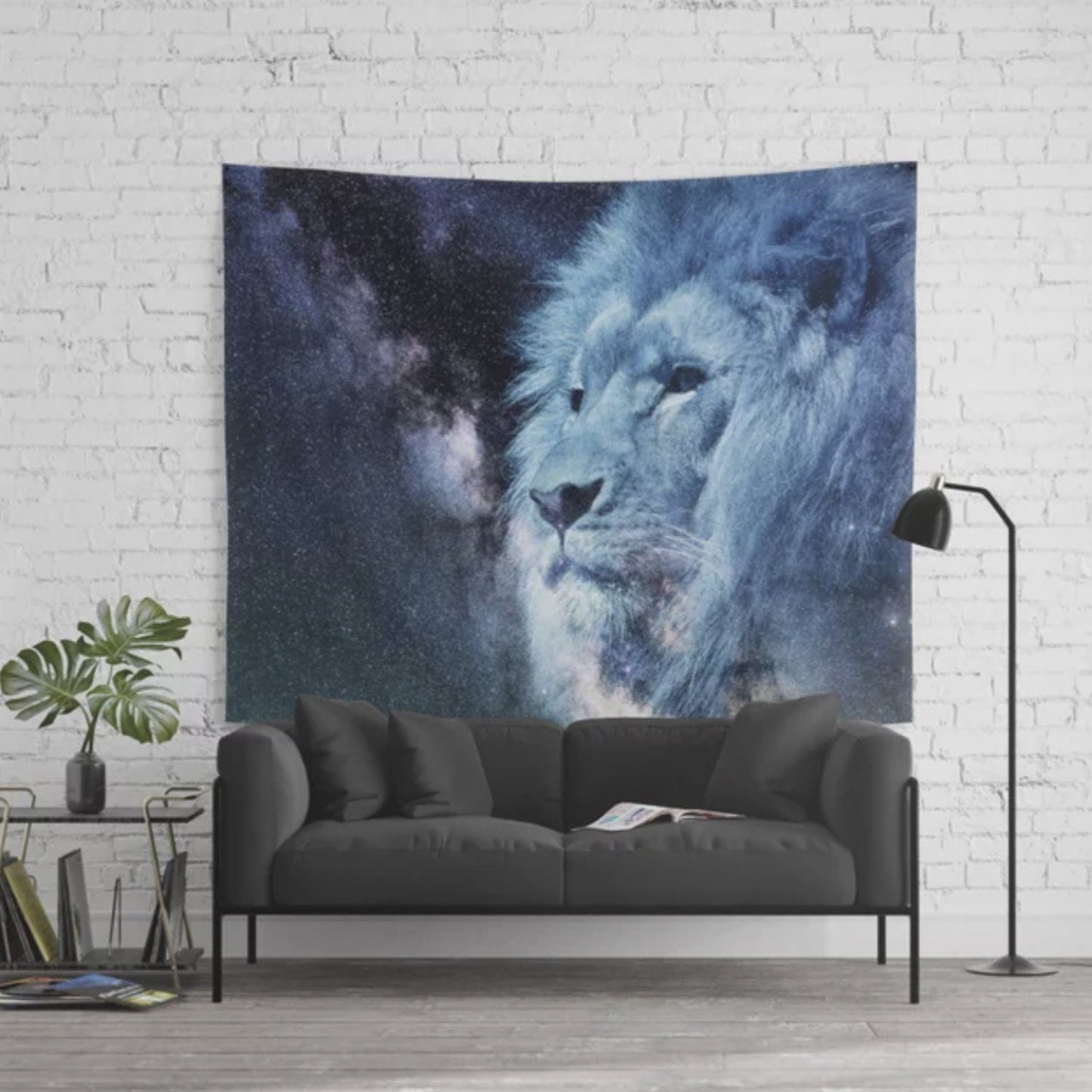 Lion Tapestry lions wall art celestial tapestry lion tapestries lion tapestry galaxy tapestries lion art lion wall artwork lion decor