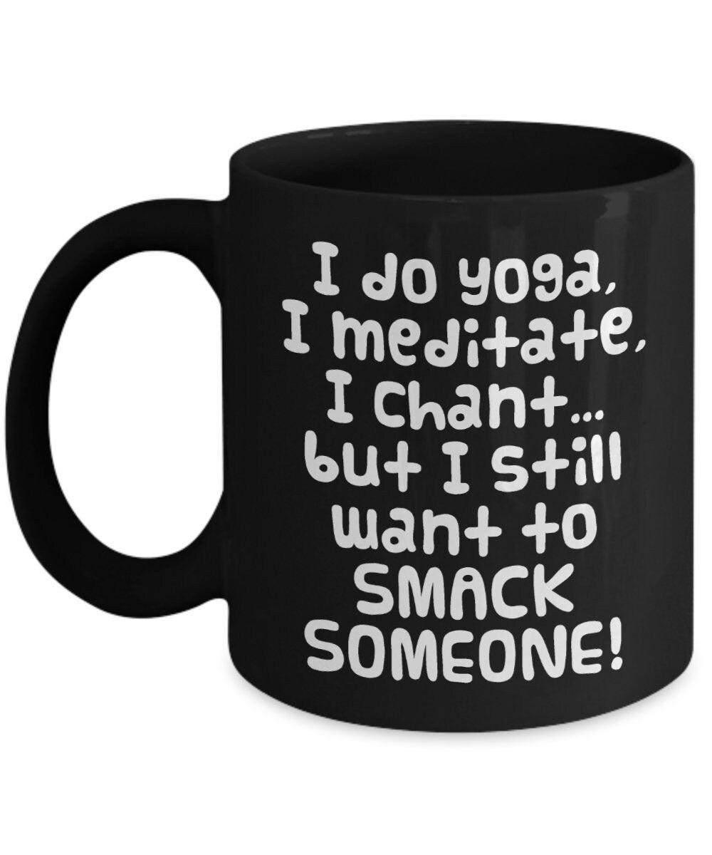 Yoga Mug meditation mugs gift for yoga lovers mug yoga gift cheap gifts yoga mugs meditate mug meditation gift funny coffee mugs