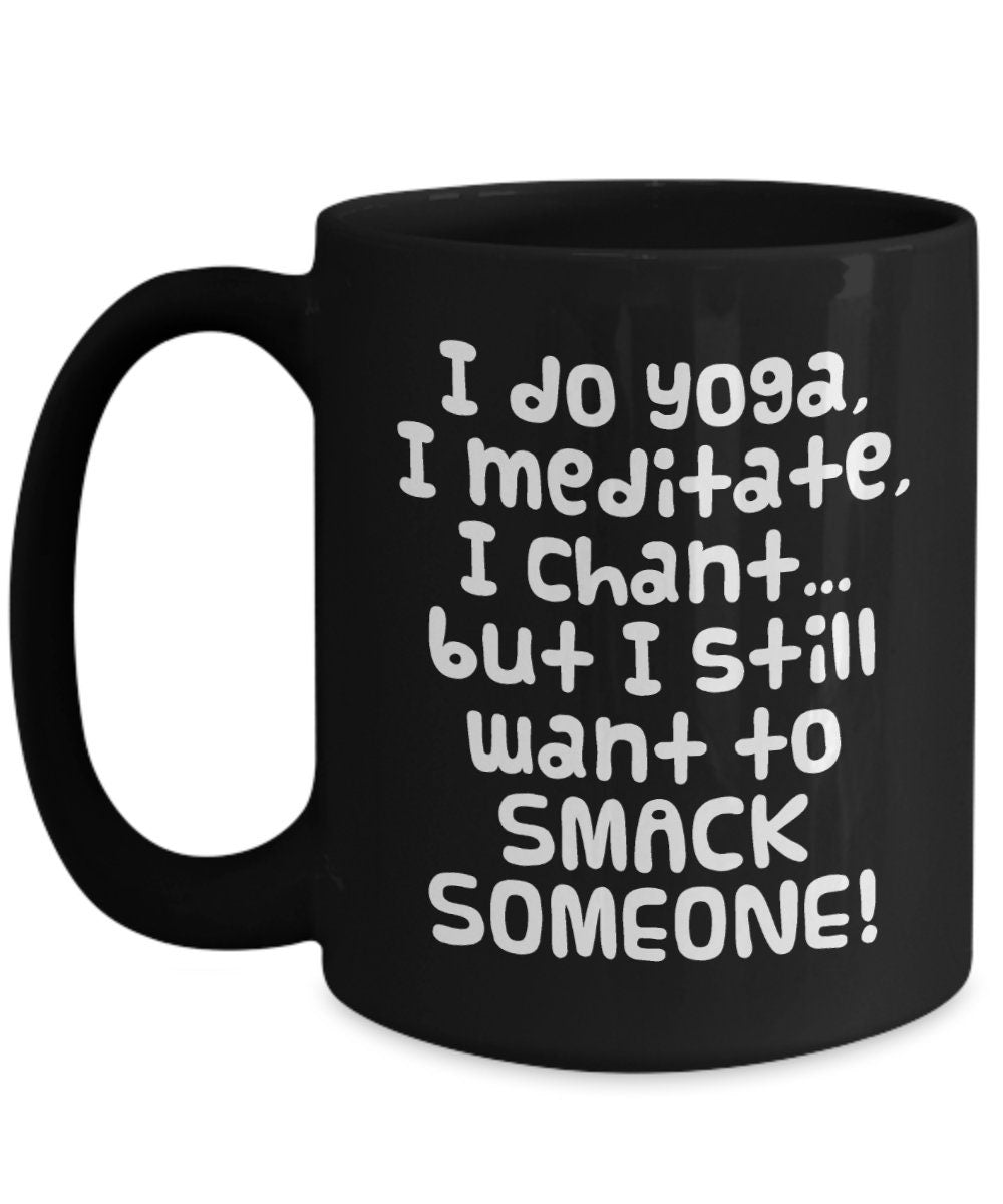 Yoga Mug meditation mugs gift for yoga lovers mug yoga gift cheap gifts yoga mugs meditate mug meditation gift funny coffee mugs