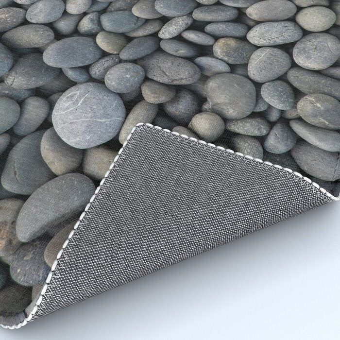 Pebbles Rug gray Rug grey Rug stones Floor Rug gray Mat nature rug unique Rugs 3x5 4x6 8x10 9x12 Large rugs gray decor grey rugs